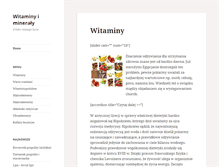 Tablet Screenshot of i-witaminy.eu